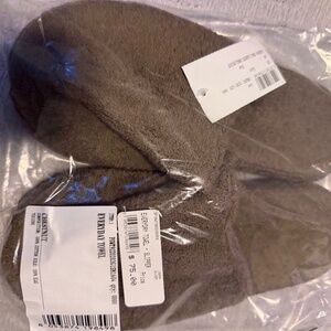 Frette Everyday Towel Slipper in Chestnut Size Medium